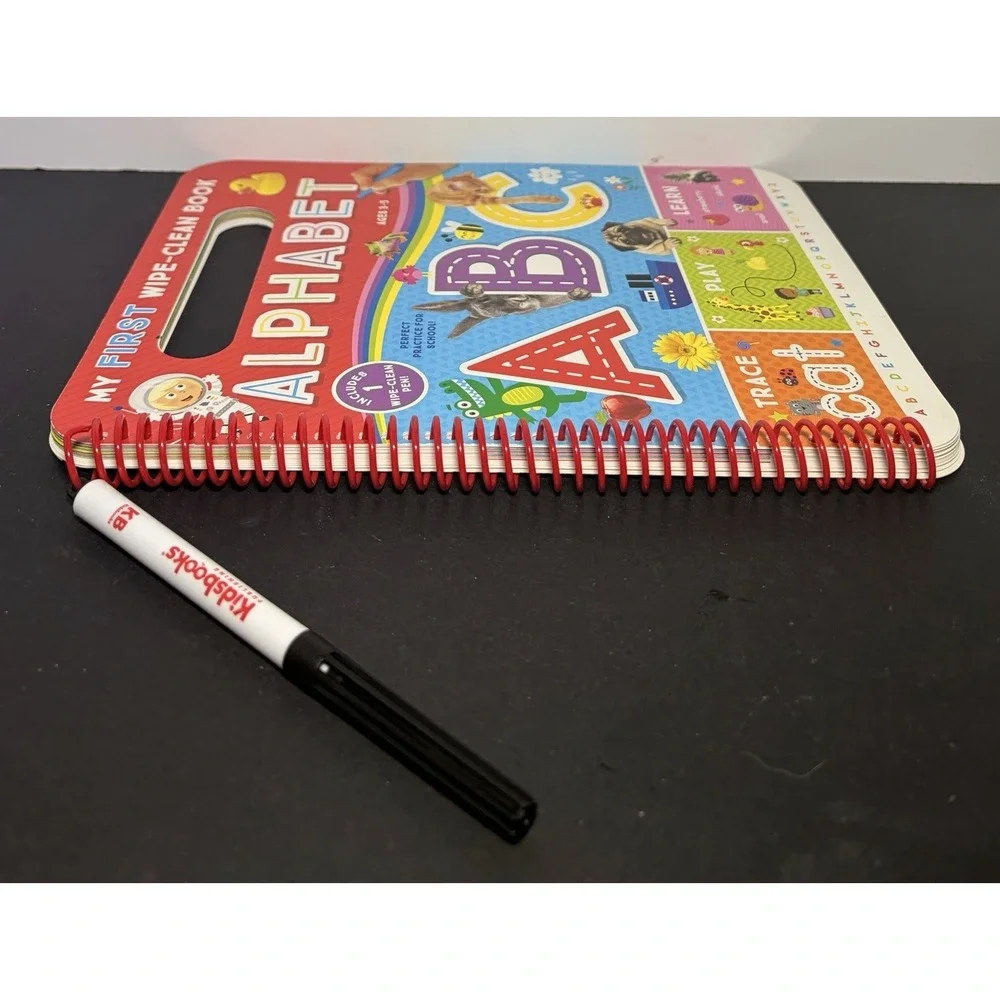 My First Wipe-Clean: Alphabet-Teacher-Approved Activities to Help Kids Trace ABC